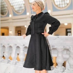 Ivy City Co Pippa Dress in Black
